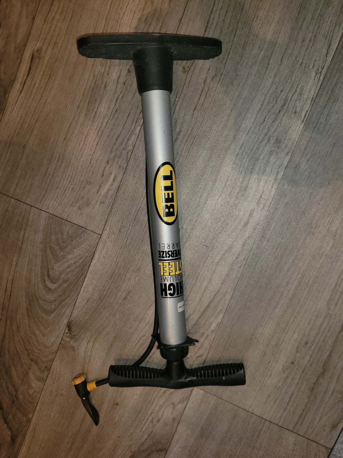 Bell fietspomp - High Volume Oversize Steel Barrel, Ophalen of Verzenden, Gebruikt