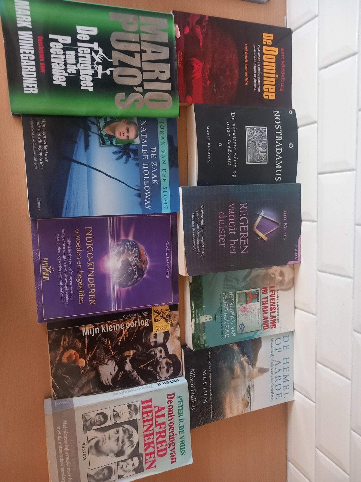 Diverse boeken: van thrillers tot spirituele gidsen, Boeken, Ophalen of Verzenden, Gelezen, Diverse auteurs, Nederland