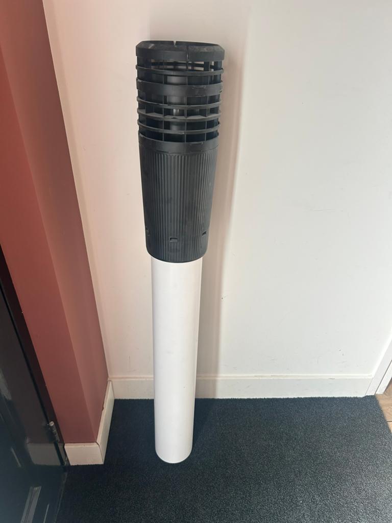 Dakdoorvoer/ Multivent 5V ventilatiepijp, Doe-het-zelf en Verbouw, Buizen en Afvoer, Afvoer, Pvc, Nieuw, Ophalen of Verzenden
