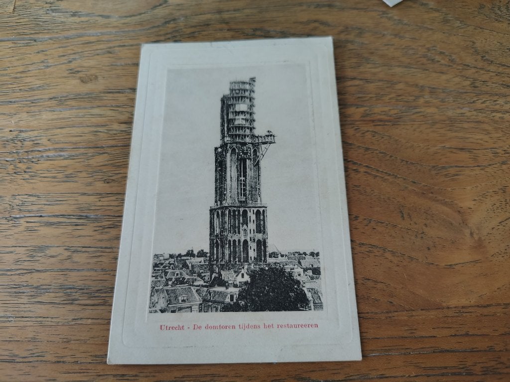 Utrecht 2x (Domtoren & Maliebaan), Ophalen of Verzenden, Voor 1920, Utrecht