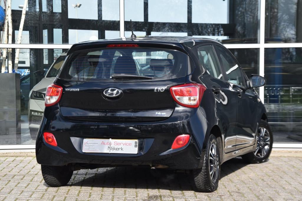Hyundai I10 1.0i i-Motion Comfort Plus Airco Elek. Ramen 5Dr, Voorwielaandrijving, Stof, Gebruikt, Origineel Nederlands