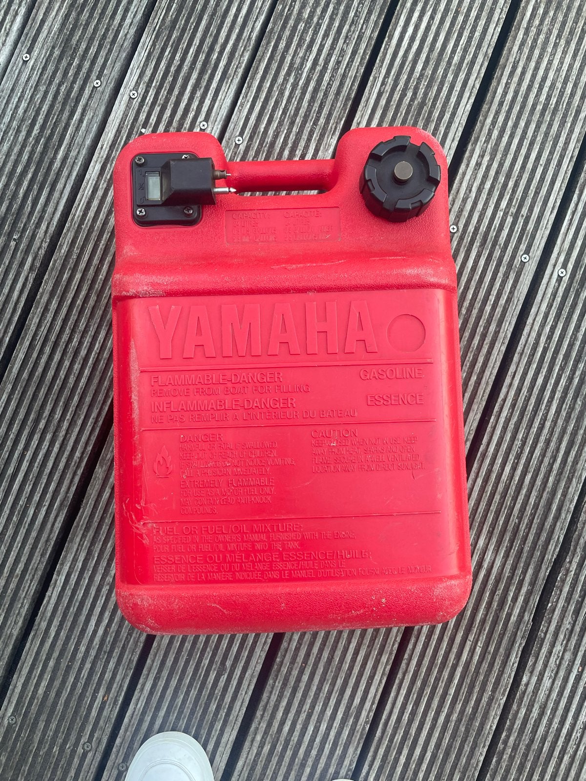 Yamaha 25 liter brandstoftank, Ophalen of Verzenden, Gebruikt, Motor en Techniek