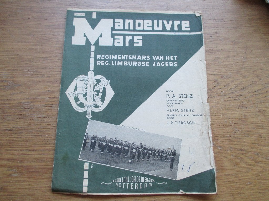 MANOEUVRE MARS - VOOR PIANO, Gebruikt, Klassiek, Ophalen of Verzenden, Artiest of Componist