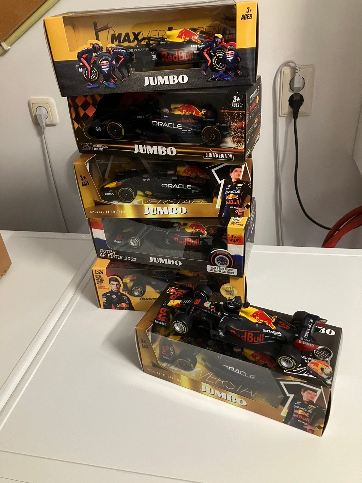 Jumbo red bull formule 1 max Verstappen, Jumbo, Ophalen of Verzenden