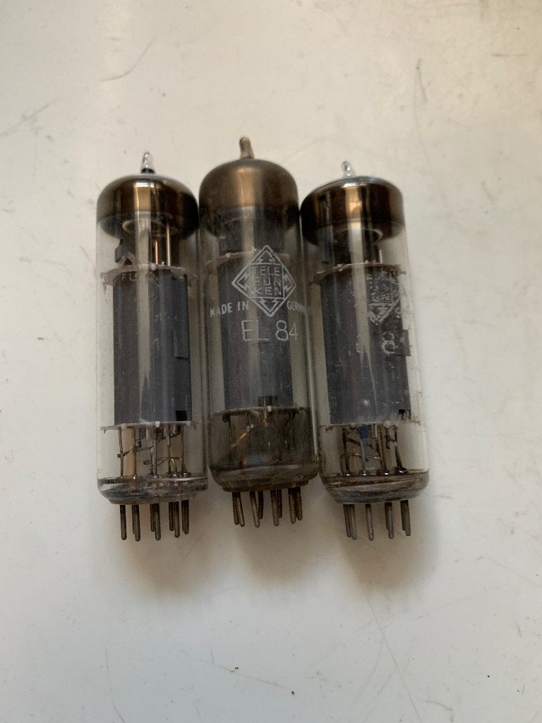 3x EL84 telefunken buizen 6BQ5, Verzenden, Buis of Buizen