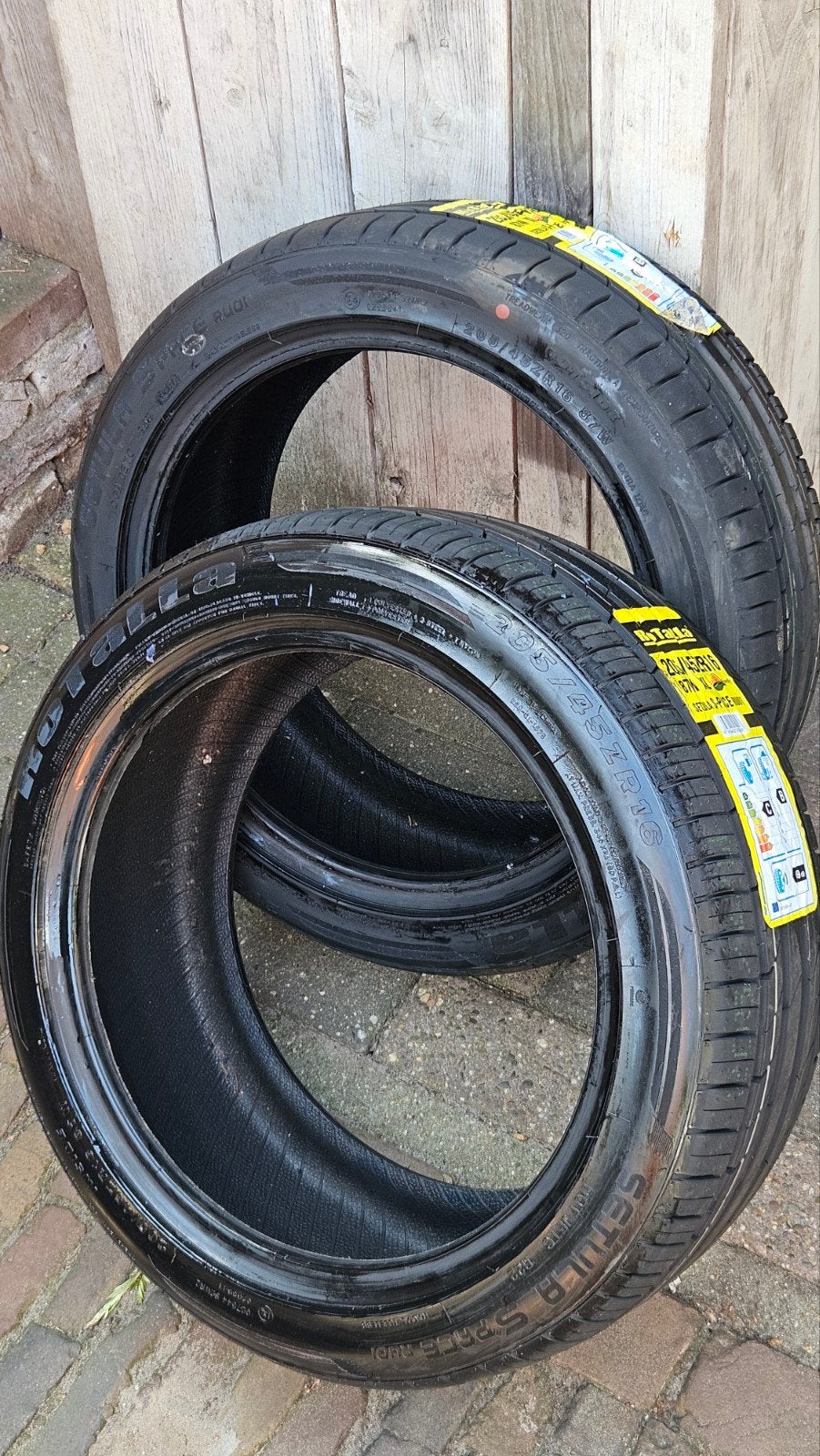 2 Nieuwe Autobanden Rotalla Setula S-Pace RU01 205/45ZR16, Auto-onderdelen, Banden en Velgen, 16 inch, Nieuw, Band(en), Personenwagen