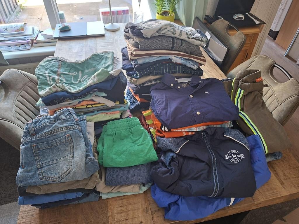 Kledingpakket Jongen 122/128, Ophalen, Gebruikt, Maat 128
