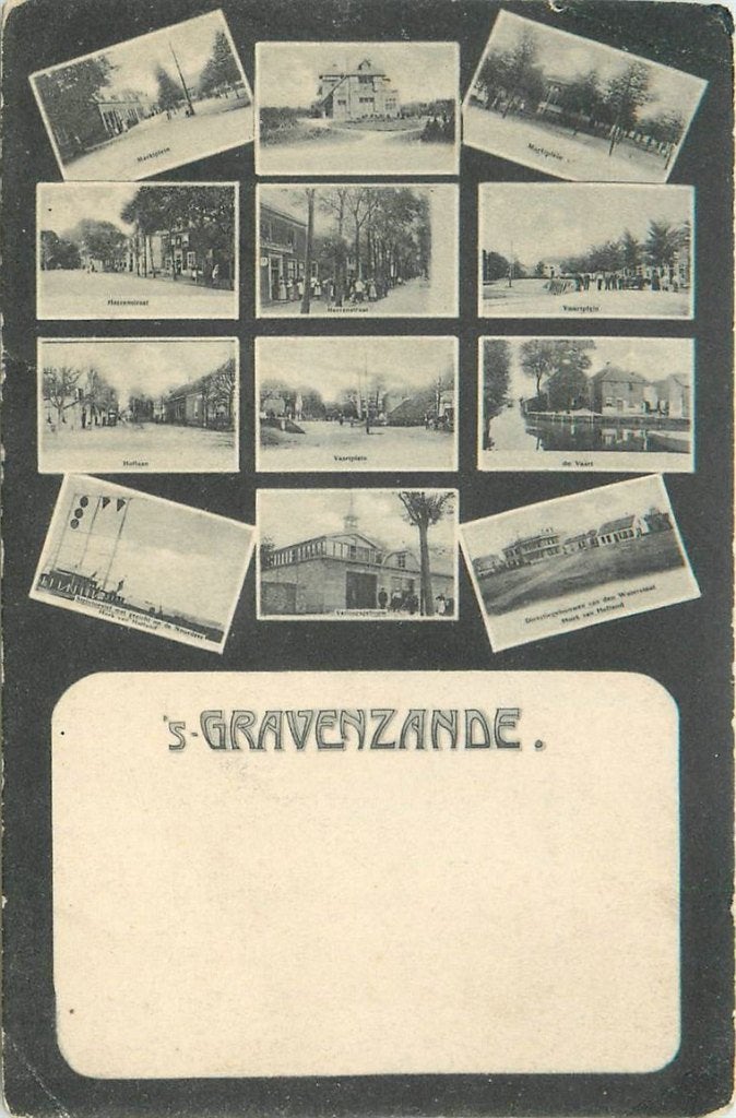 701-096-025 s Gravenzande, Verzenden, Voor 1920, Zuid-Holland