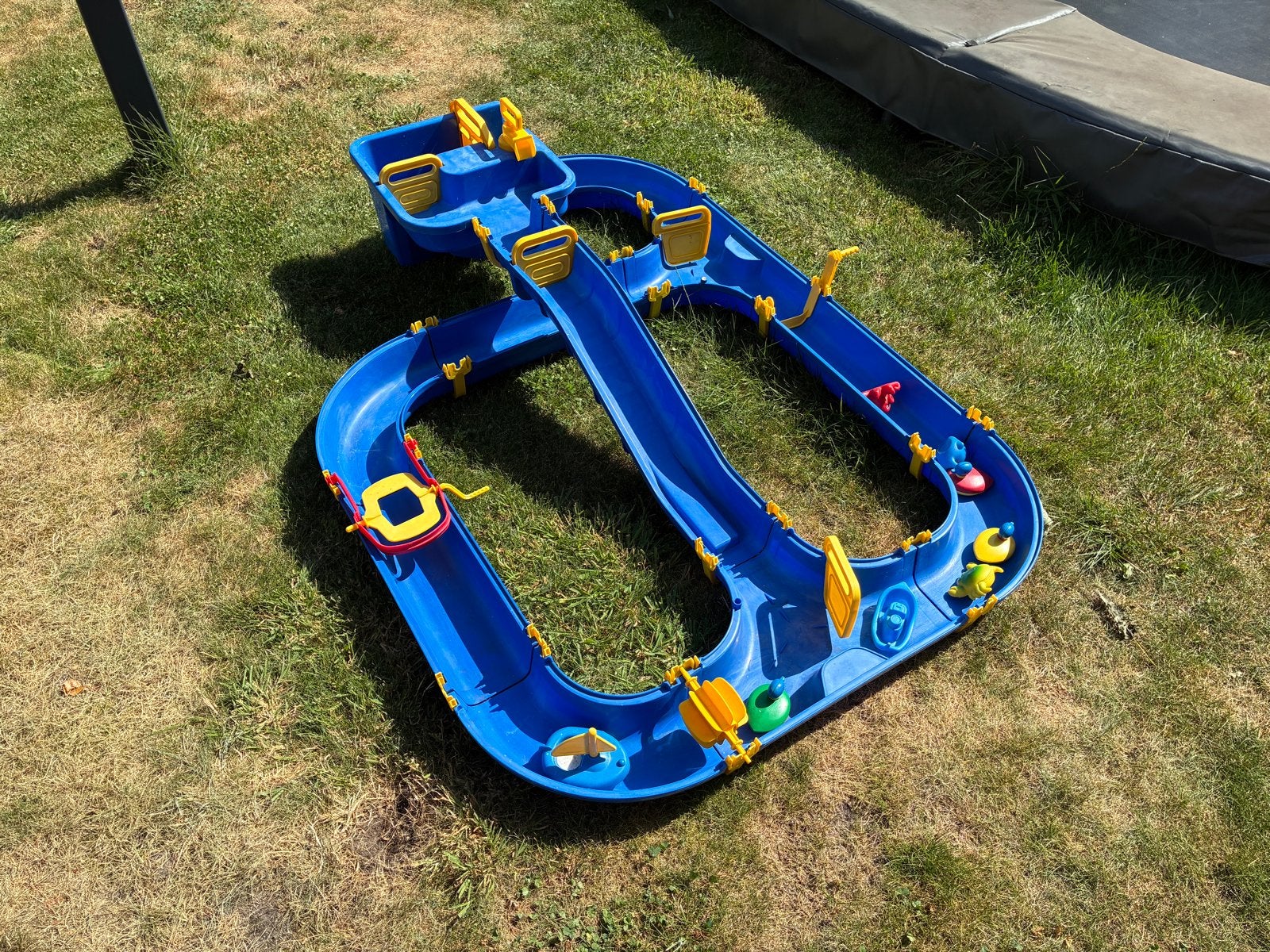 BIG Waterplay Niagara - waterbaan met accessoires, Ophalen, Gebruikt