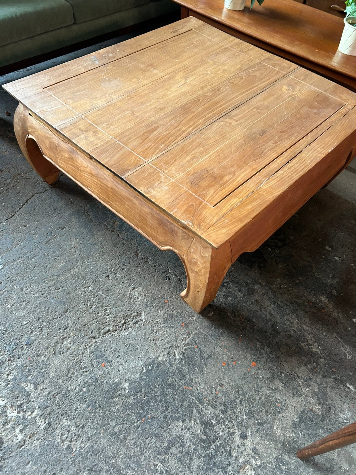 Opium salon tafel, Ophalen, 100 tot 150 cm, 50 tot 100 cm, Zo goed als nieuw