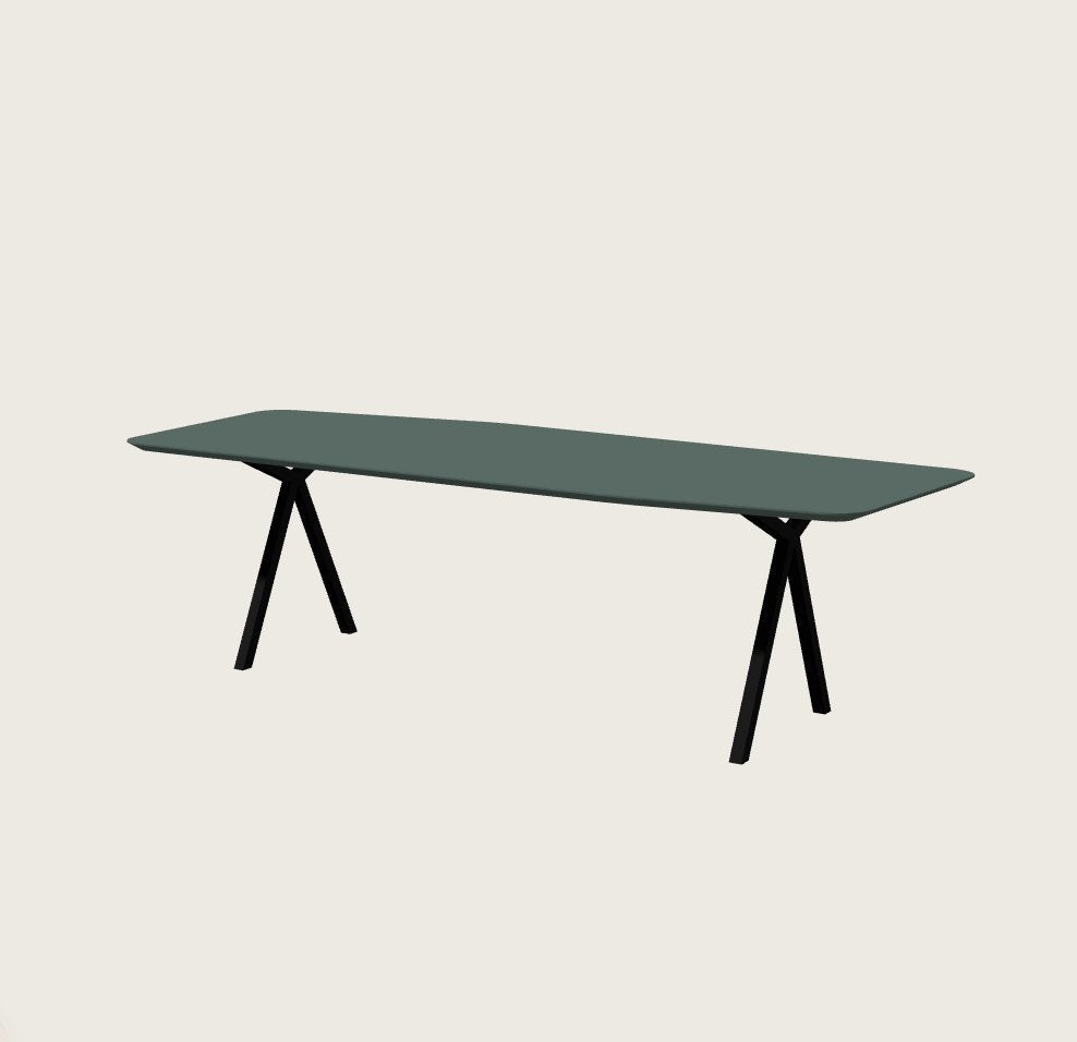Studio Henk Eettafel Paper Groen HPL Slim X | Van €2989, nu, Huis en Inrichting, Tafels | Eettafels, Studio Henk, Studio Henk