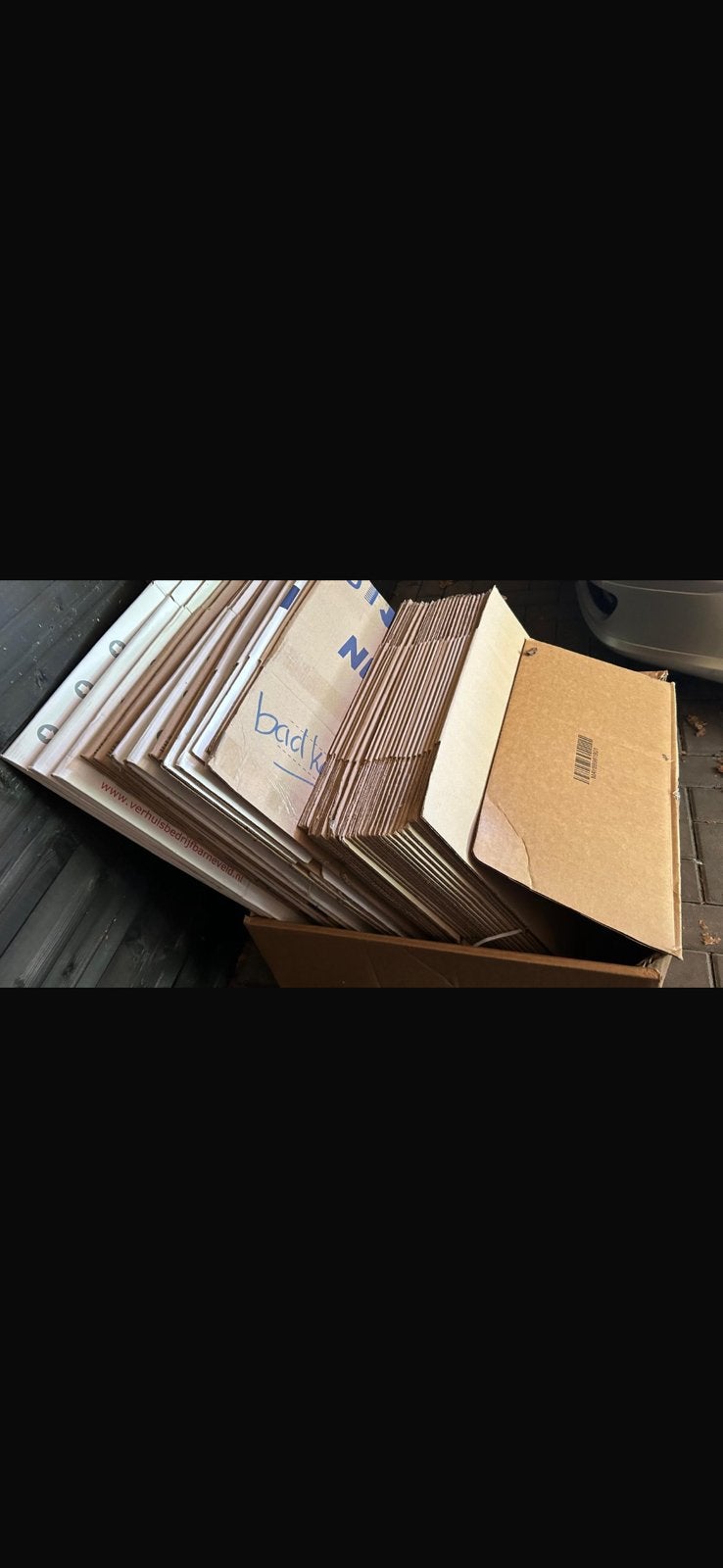 Verhuisdozen gratis, Ophalen, 40 tot 60 cm, 50 tot 75 cm, 35 tot 50 cm