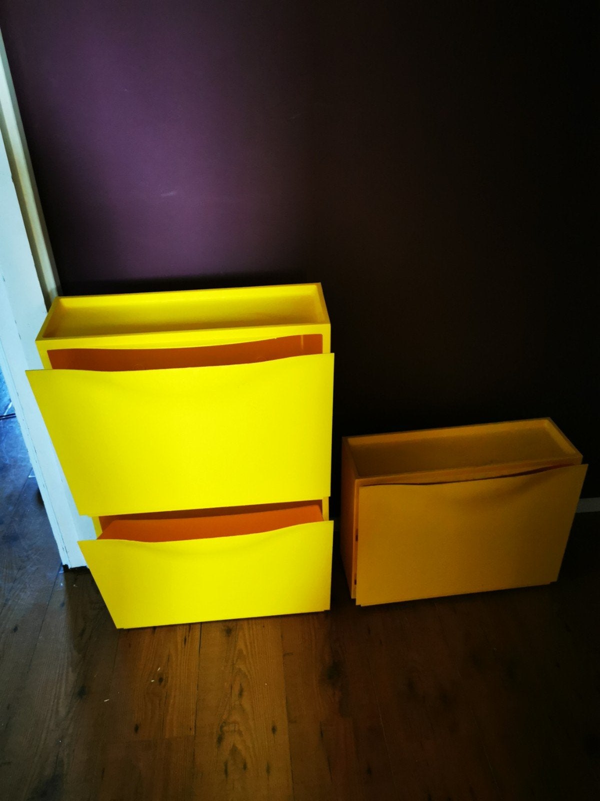 3 ikea schoenenkast, Ophalen, Gebruikt, 50 tot 100 cm, 3 of 4 laden