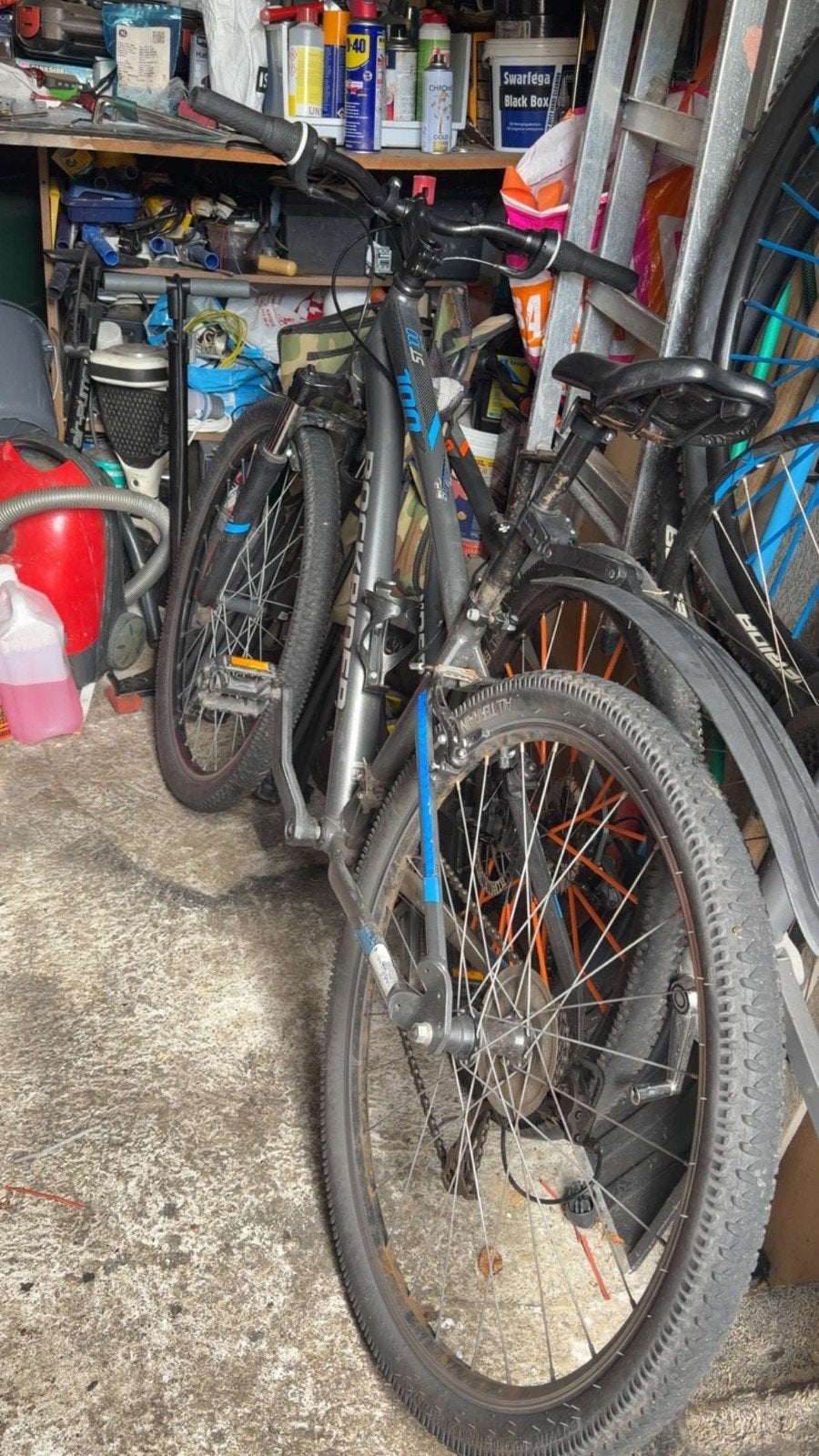 rockrider st100, Ophalen, Zo goed als nieuw, Velgrem, Rockrider