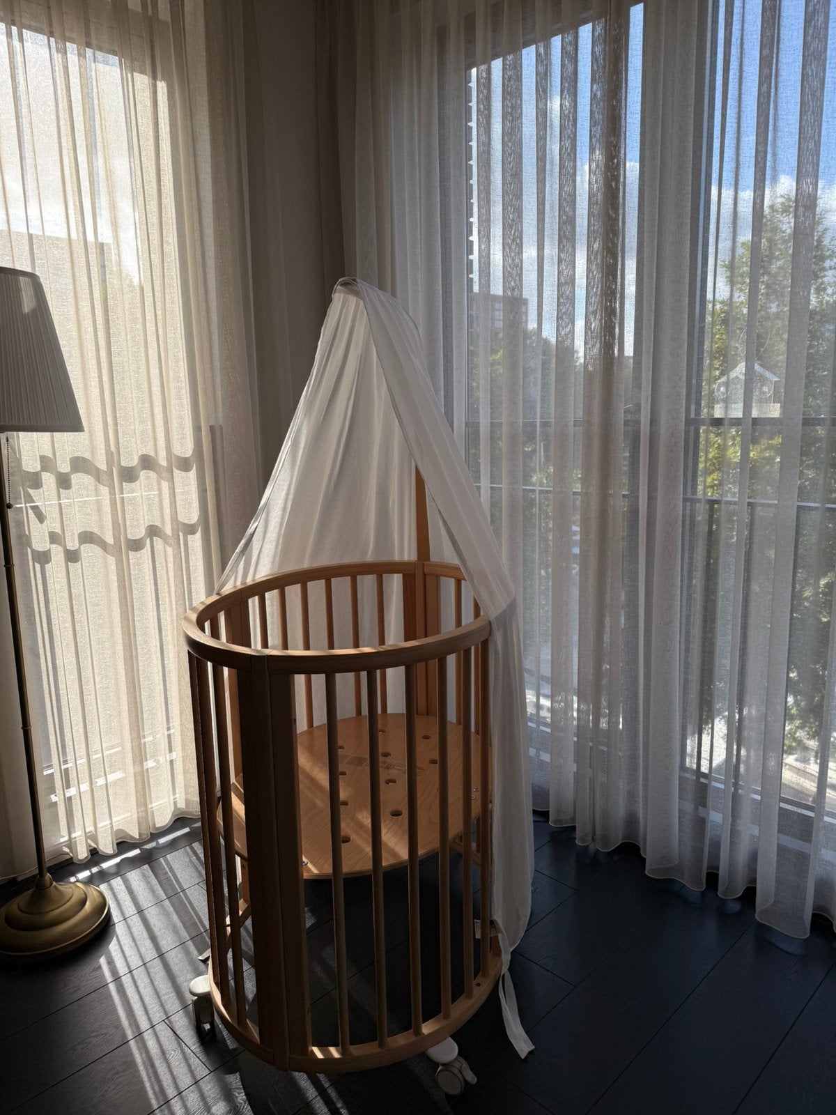 Stokke Sleepi Mini V3 (COMPLEET), Ophalen, Zo goed als nieuw, Wieg