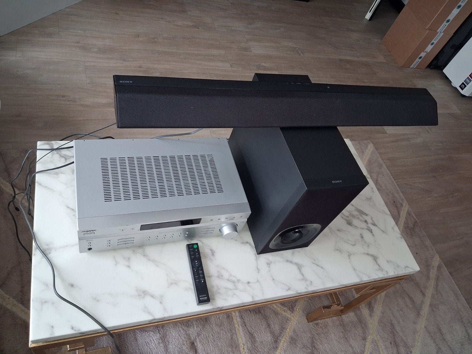 Sony Home Cinema Set: Soundbar, Subwoofer & Receiver, Ophalen of Verzenden, Minder dan 40 watt, Overige spelers, Sony