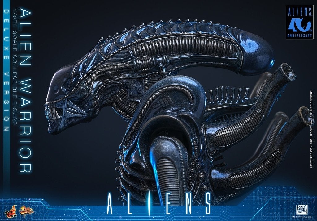 Hot Toys MMS899 Aliens Figure Alien Warrior Deluxe Version, West Campus 1 76863 Herxheim (DE), Actiefiguur of Pop, Heo GmbH, Nieuw