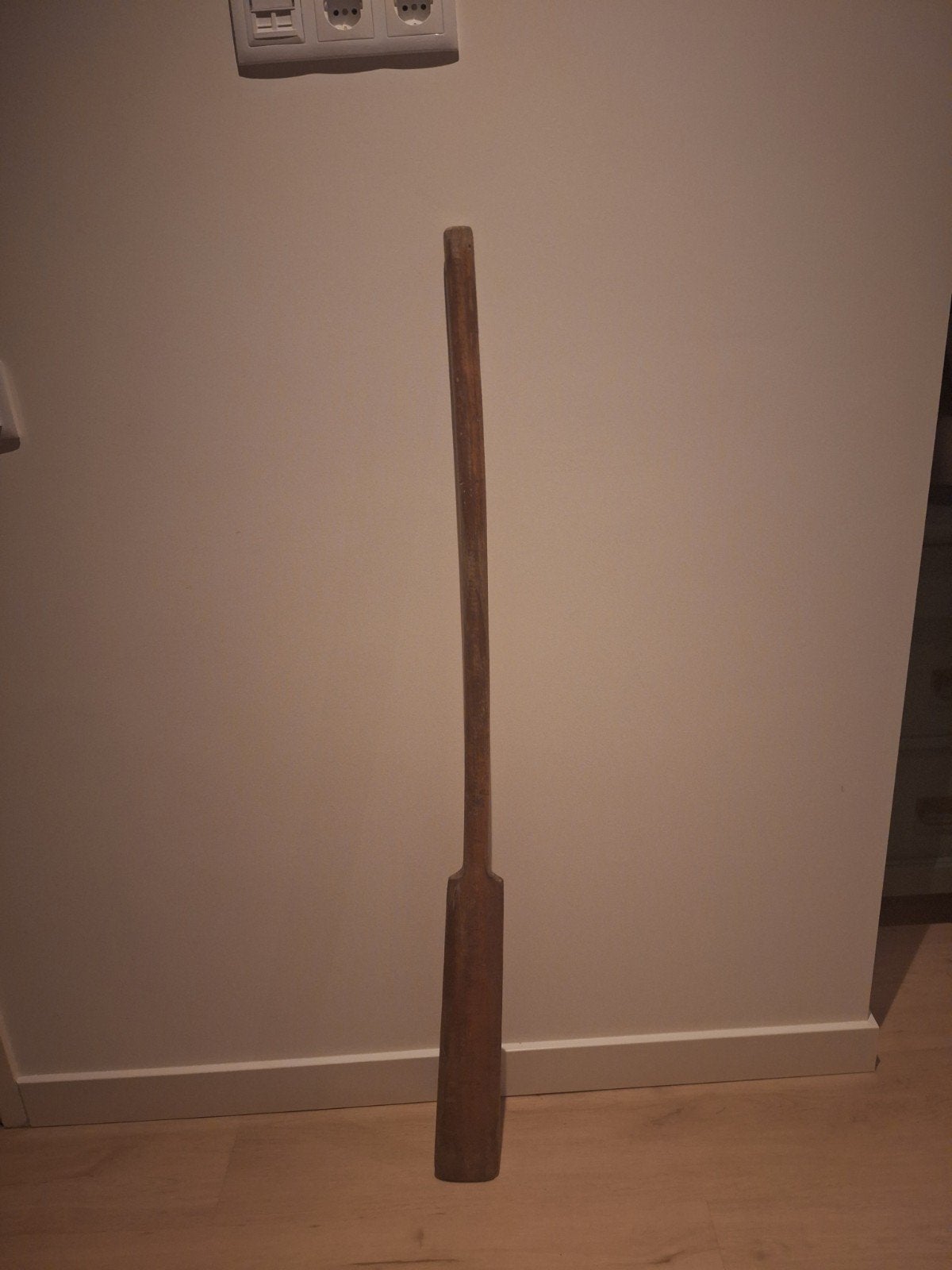 Autentieke Oude Houten FJ-Peddel 126 cm, Maritieme Decoratie, Ophalen of Verzenden