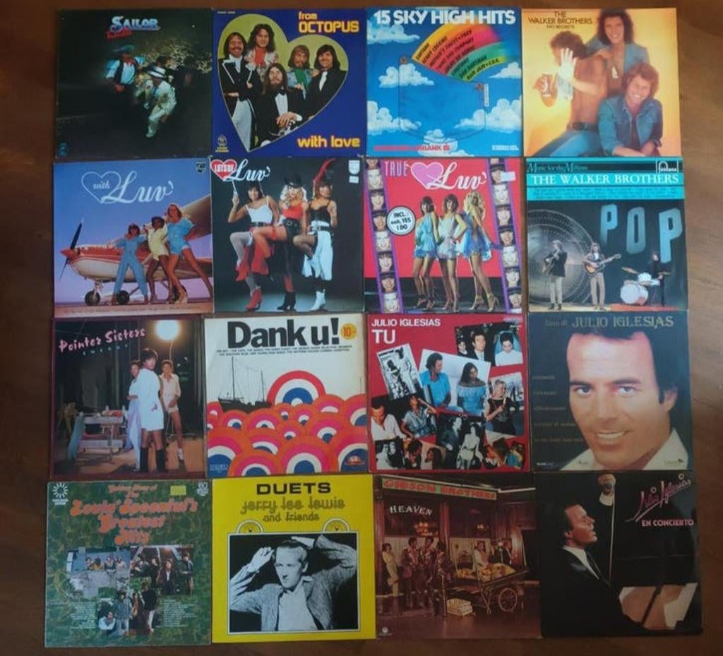 432 Pop/Rock/70's/Nederlands/Verzamel lp's €4 per stuk, Cd's en Dvd's, Vinyl | Overige Vinyl, Ophalen of Verzenden, Gebruikt, 12 inch