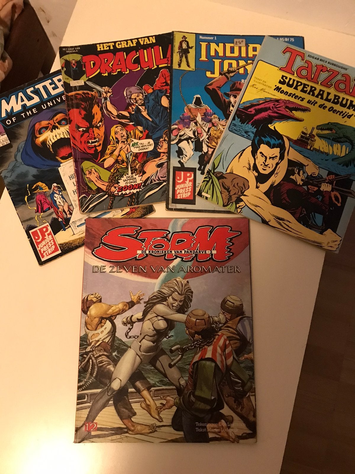 Comics Masters of the universe, Dracula, Indiana Jones,, Boeken, Strips | Comics, Europa, Ophalen of Verzenden, Zo goed als nieuw