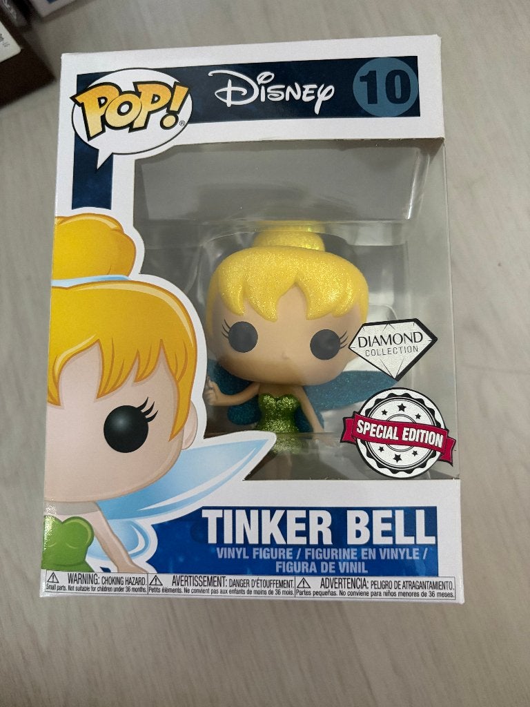 Funko Pop! Tinker Bell Diamond Vinyl Figure #10 Exclusive+, Verzenden, Nieuw