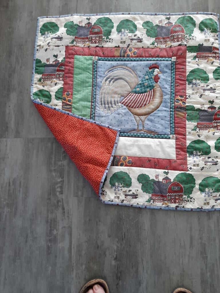 Quilt haan, Ophalen of Verzenden, Katoen, 30 tot 200 cm, 30 tot 120 cm