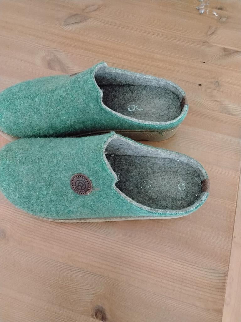 Rohde pantoffels maat 39 - Groen, Rohde, Ophalen of Verzenden, Zo goed als nieuw, Pantoffels of Sloffen