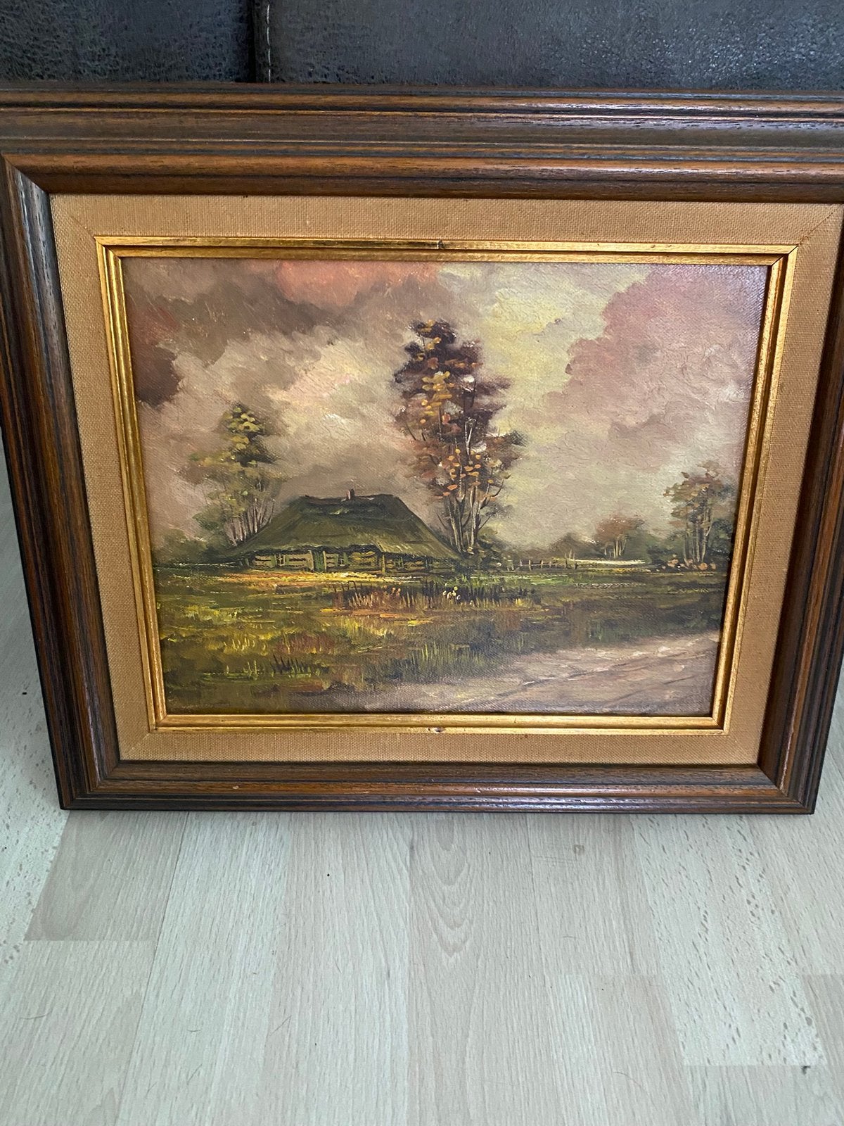 Schilderij cees verbeek, Ophalen