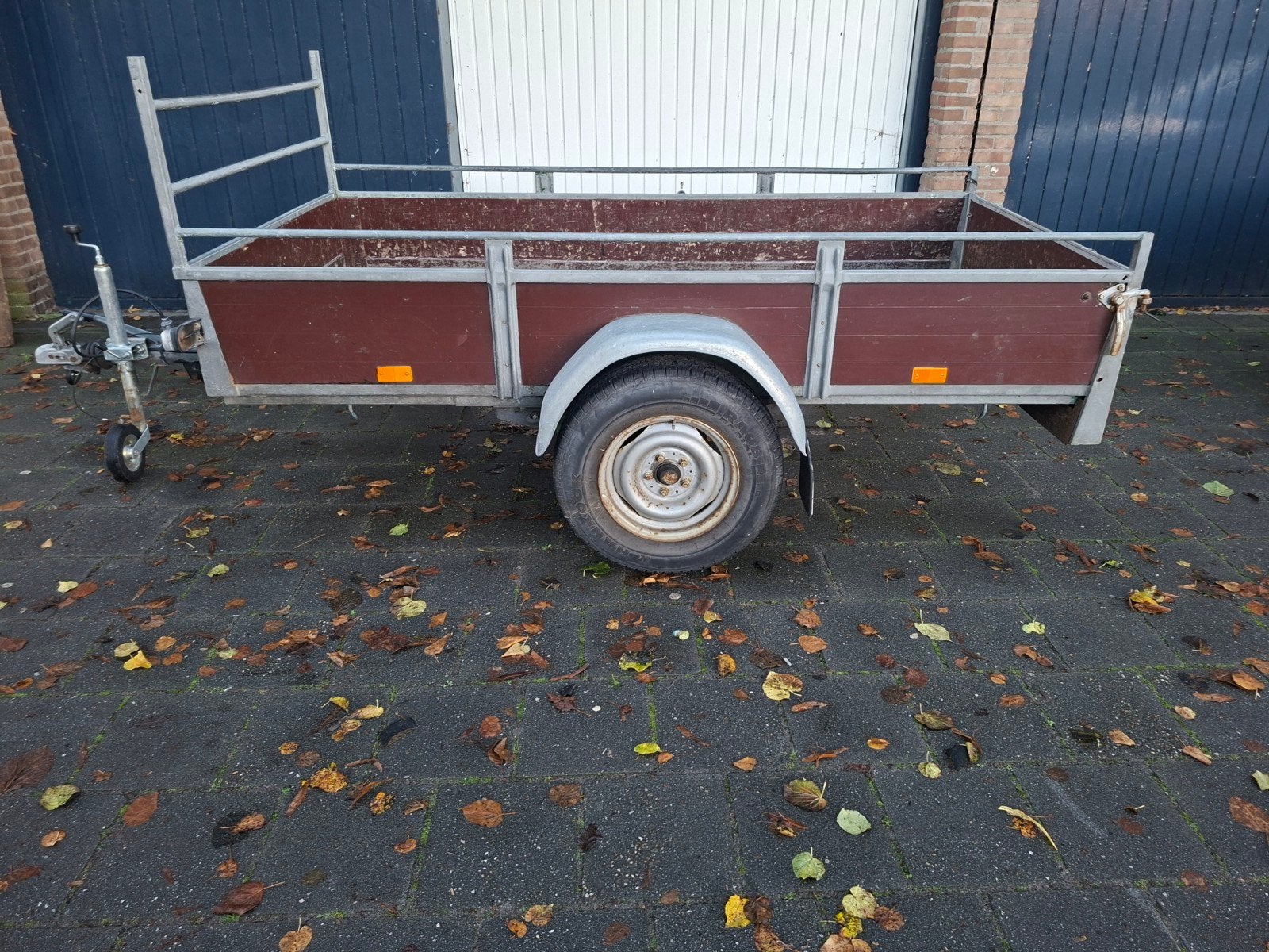 Saris H200 N 1135Kg geremde aanhanger 250x130 - Rijbewijs B, Ophalen, Gebruikt