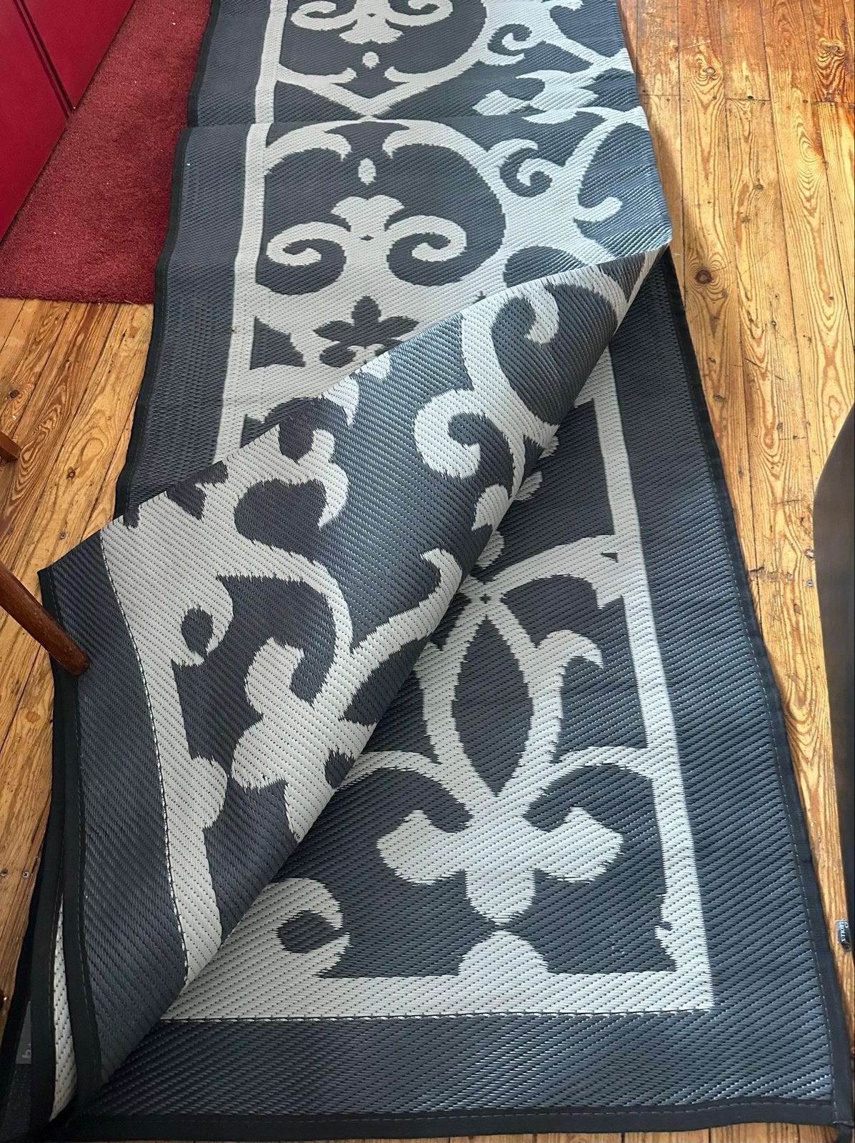 Buitenkleed 2 kanten 240x270, Ophalen, Gebruikt, 200 cm of meer, Grijs
