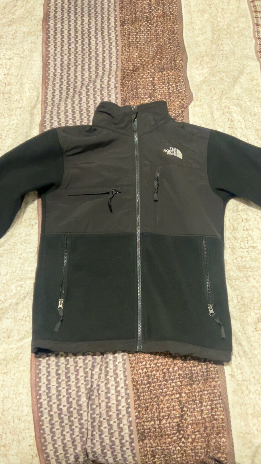 The North Face Polartec Fleece Jas Zwart Heren XS, Ophalen of Verzenden, Gedragen, Maat 46 (S) of kleiner, Zwart