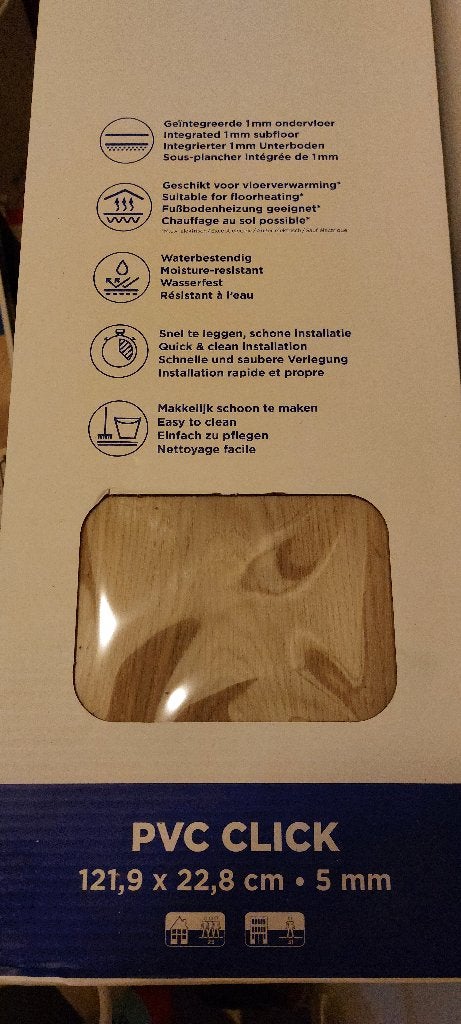 PVC vloeren, Ophalen, 50 tot 150 cm, 10 m² of meer, 10 tot 30 cm