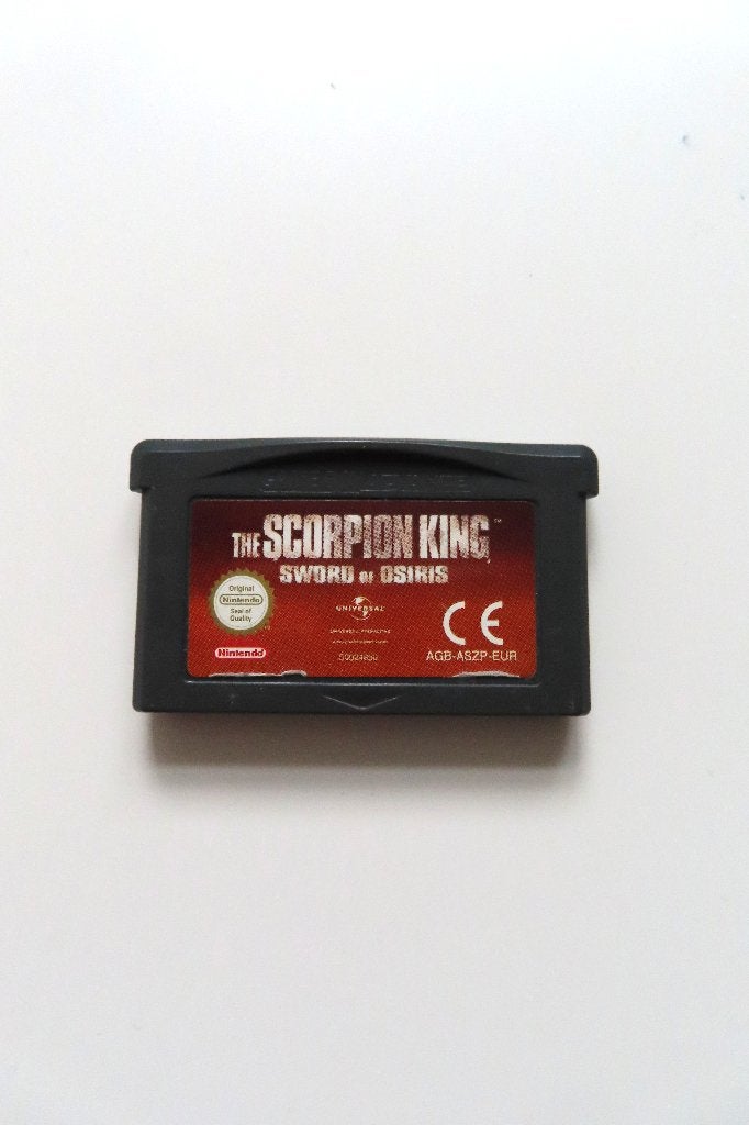 Game Boy Advance Spel The Scorpion King Sword of Osiris 4779, Spelcomputers en Games, Games | Nintendo Game Boy, Avontuur en Actie