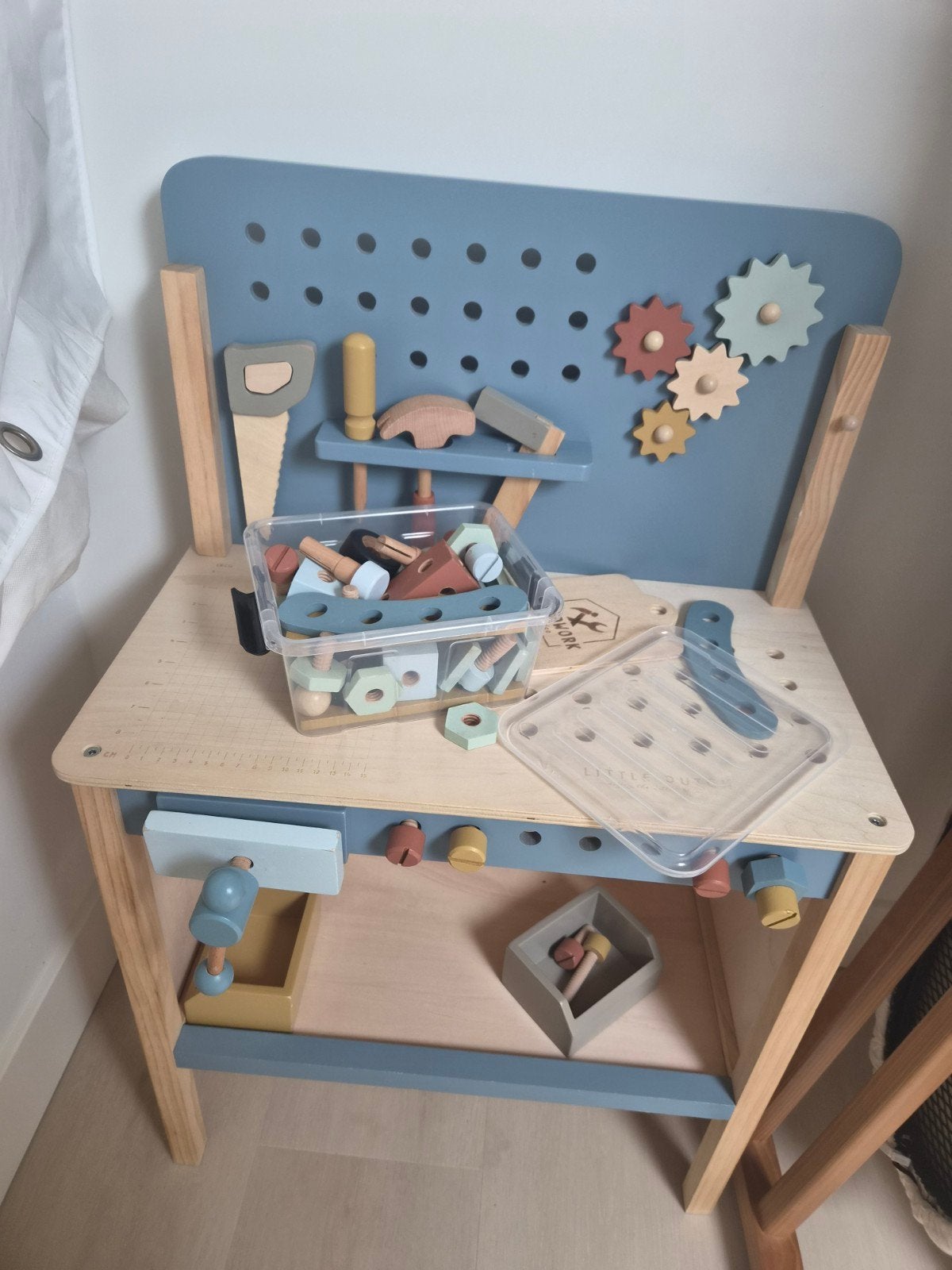 Little Dutch werkbank, Kinderen en Baby's, Ophalen, Zo goed als nieuw, Meubelstuk of Keukentje