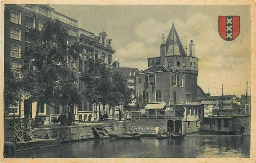 377-285-015 Amsterdam Gelderschekade Schreierstoren, Verzenden, Voor 1920, Noord-Holland