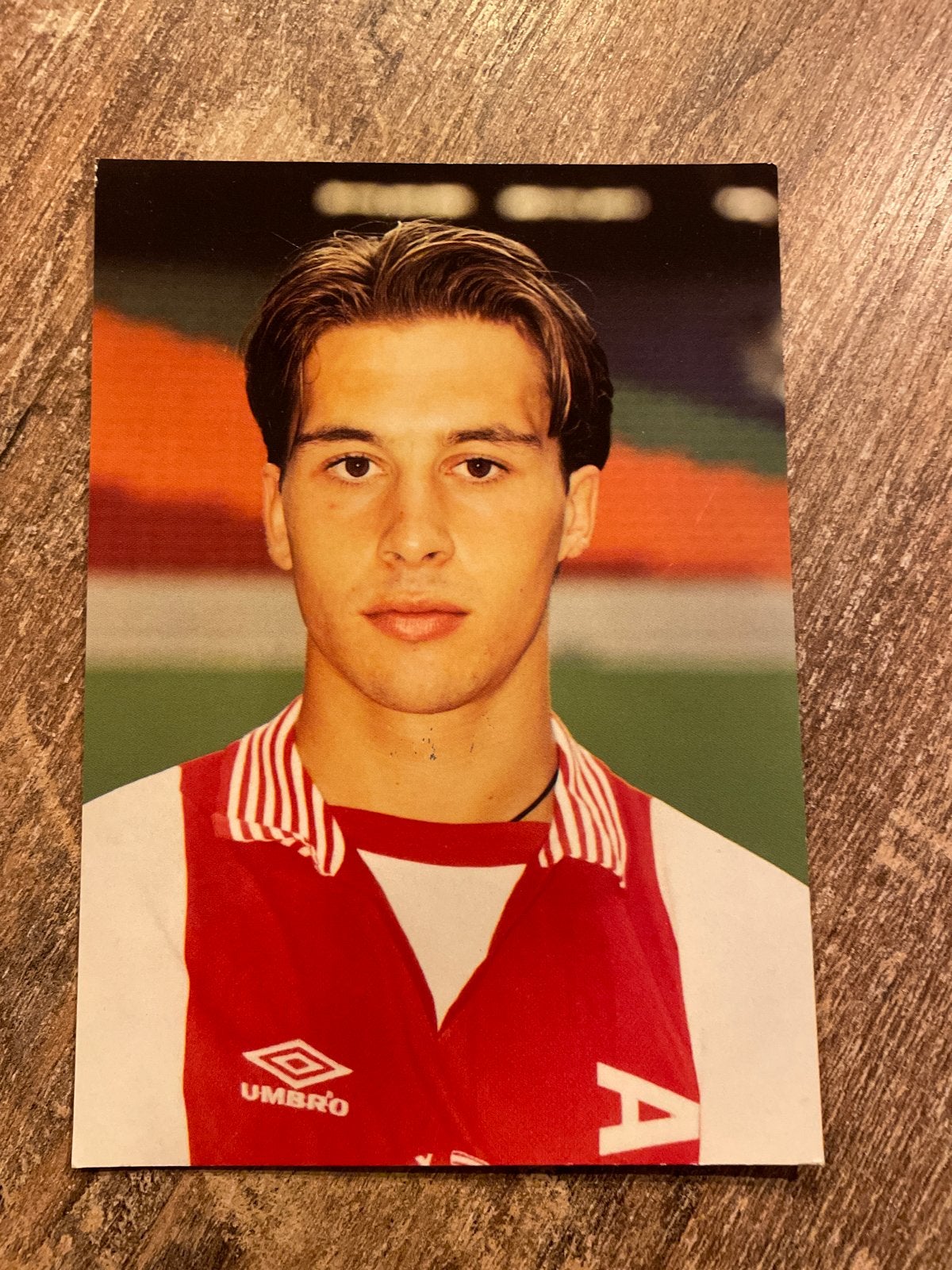 Martijn Reuser Ajax foto - Jaren '90 voetbal memorabilia, Verzamelen, Gebruikt, 1980 tot heden, Foto, Ophalen of Verzenden