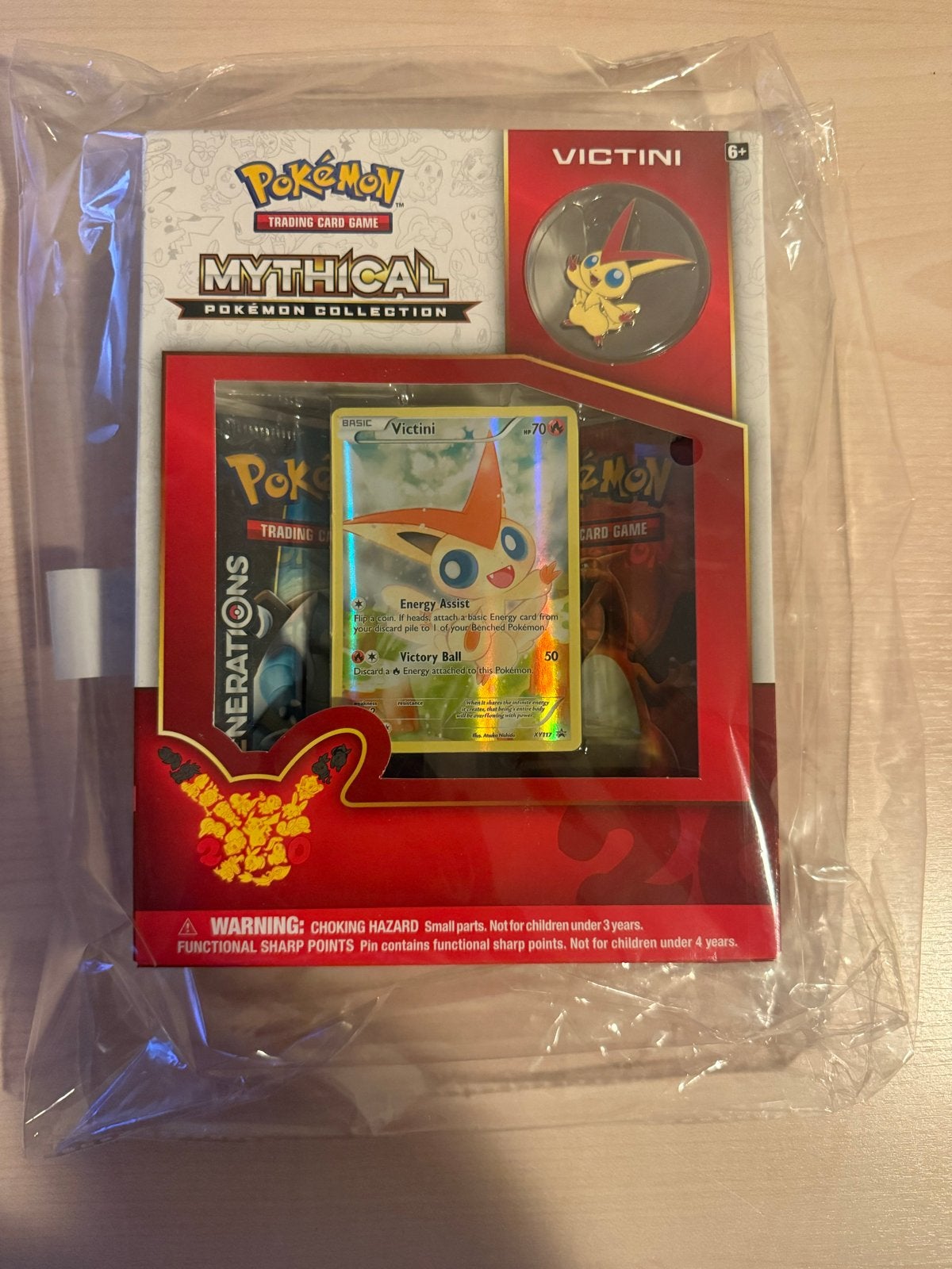 Pokémon Mythical Collection Victini Box 2016 - Sealed, Ophalen of Verzenden, Nieuw, Overige typen, Foil