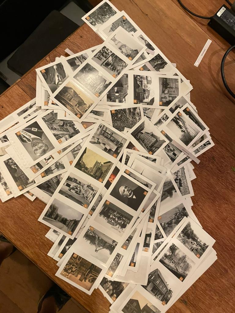 Stickers historisch Venray AH actie, Ophalen, Zo goed als nieuw