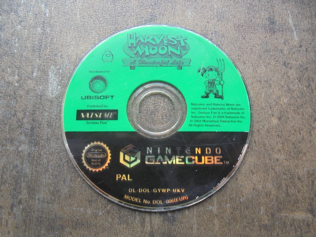 Harvest Moon A Wonderful Life voor GameCube (zie foto's), Avontuur en Actie, Gebruikt, 1 speler, Ophalen of Verzenden