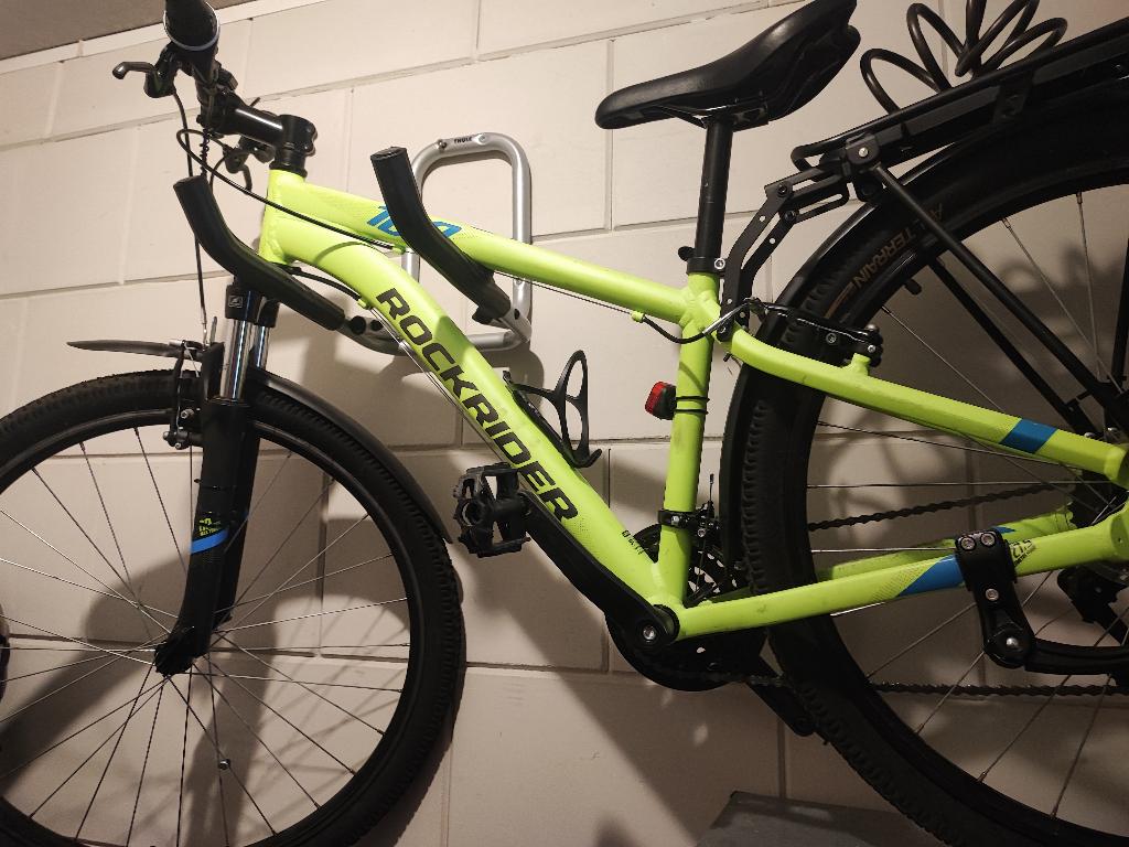 Fiets - Rockrider zgan, Ophalen, 24 inch, Versnellingen, Zo goed als nieuw