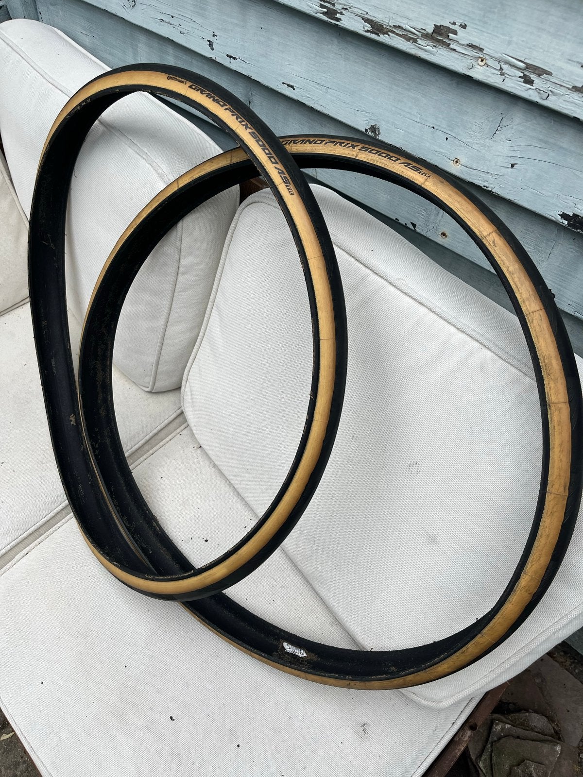Continental Grand Prix 5000 AS TR Racefiets Banden 32mm, Gebruikt, Band, Ophalen of Verzenden, Rubber