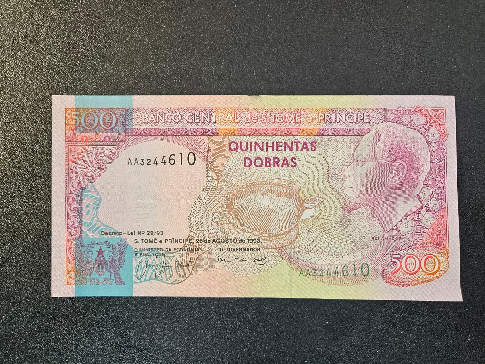 Sao Tome e Principe pick 63 1993 UNC, Postzegels en Munten, Verzenden, Overige landen, Los biljet