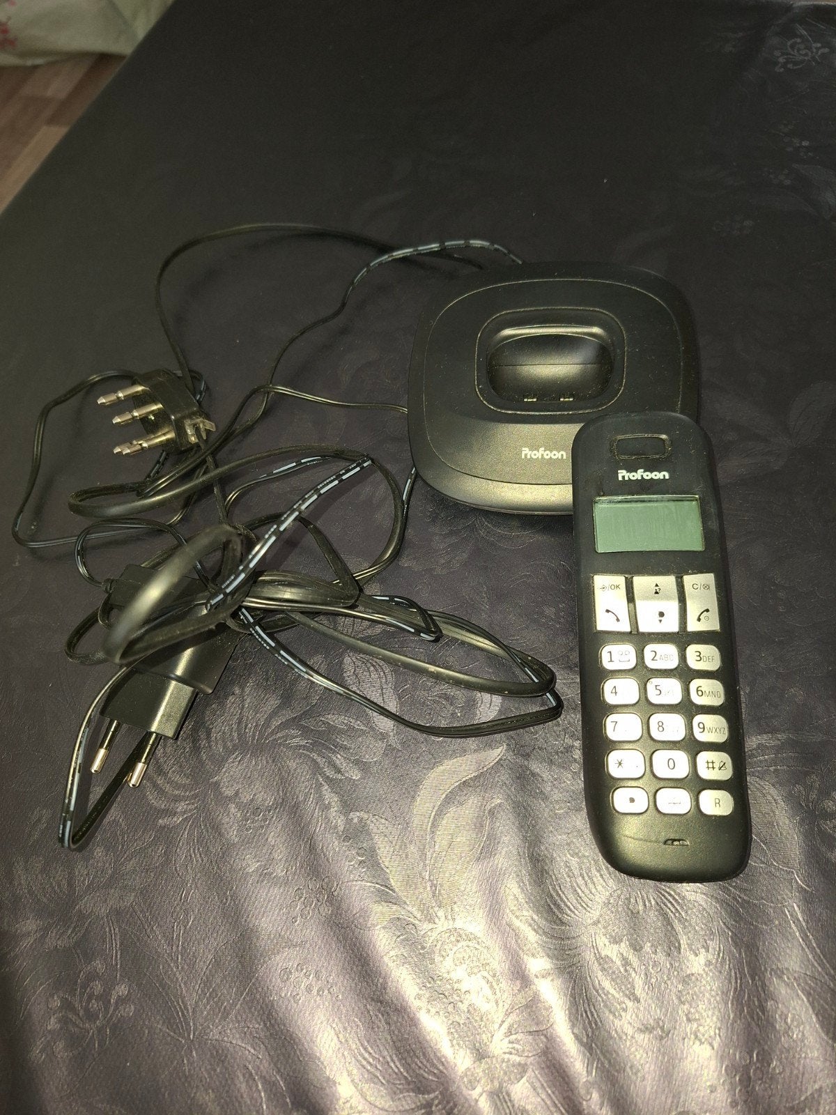 Profoon draadloze huistelefoon met basisstation, Ophalen of Verzenden, Gebruikt, 1 handset