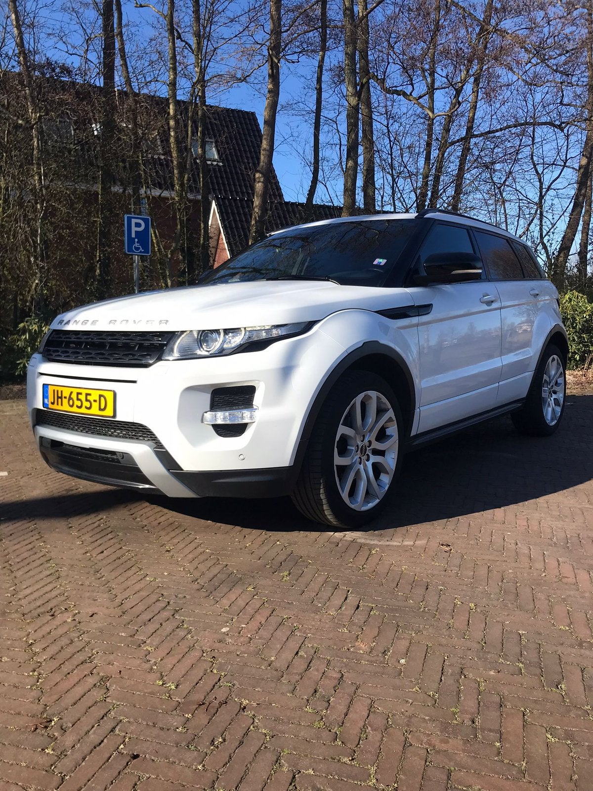Land Rover Range Rover Evoque 2.2 ED4 2WD 2012 Wit, Auto's, Voorwielaandrijving, Wit, 1545 kg, Particulier