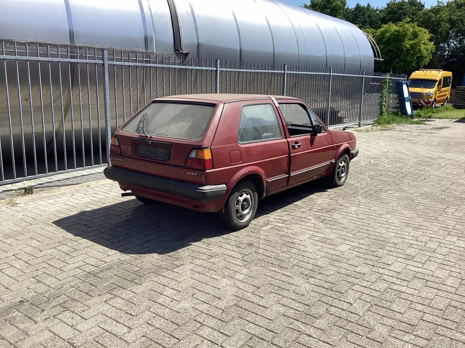 Volkswagen 1984 Rood, Stof, 54 pk, Volkswagen, Handgeschakeld