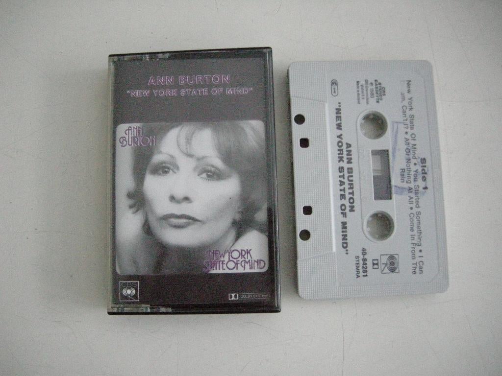 Ann Burton New York State Of Mind / promo - zgan, Ophalen, Zo goed als nieuw, 1 bandje, Origineel