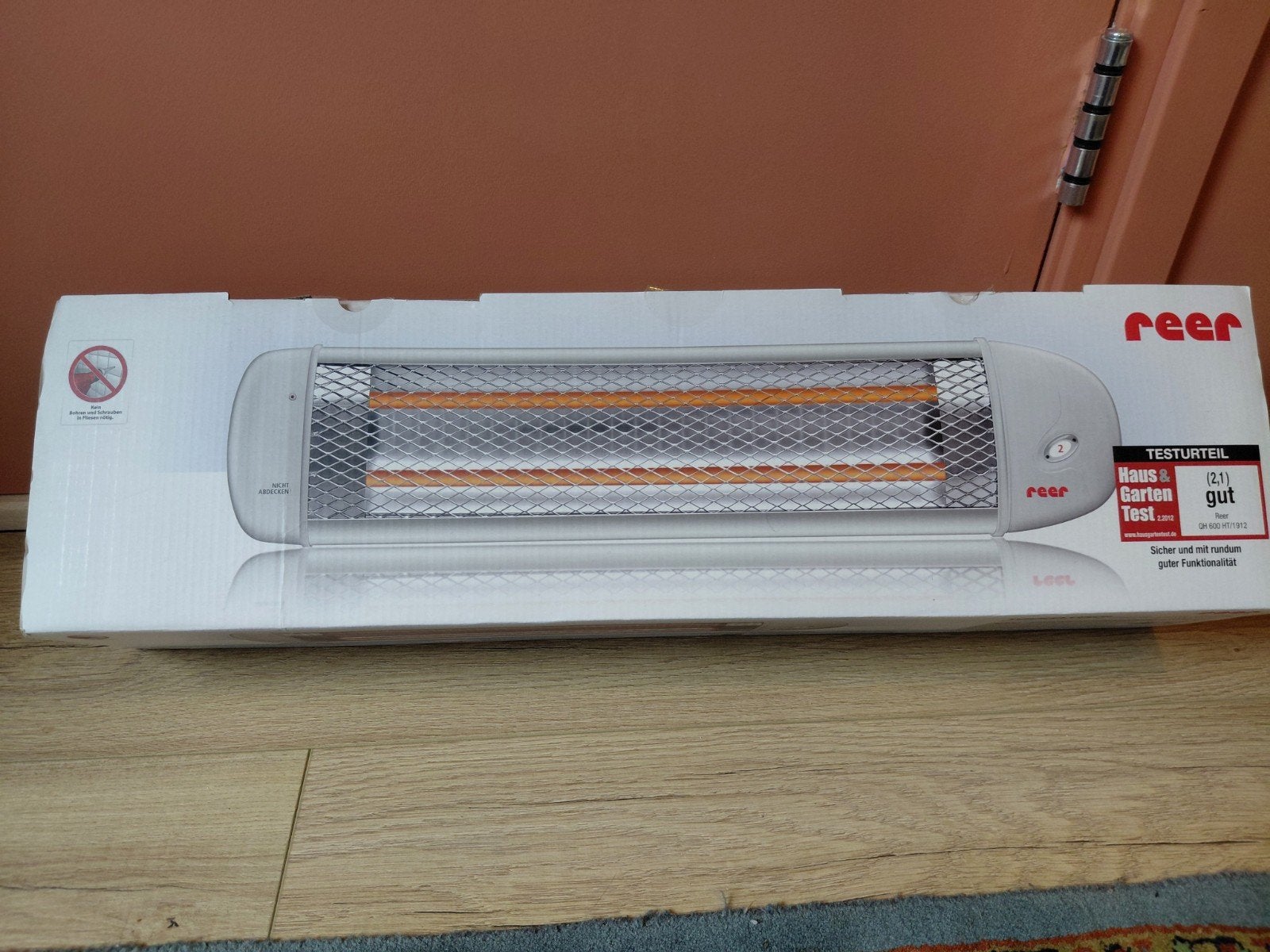 Reer commodeverwarming - Nieuw in doos, Ophalen of Verzenden, Nieuw, Overige typen, Overige merken