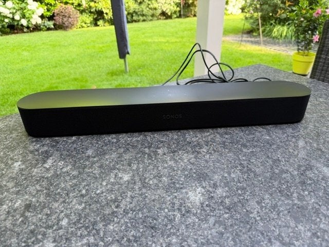 Sonos Beam Gen 1 Soundbar - Zwart met originele muurbeugel, Ophalen, Zo goed als nieuw