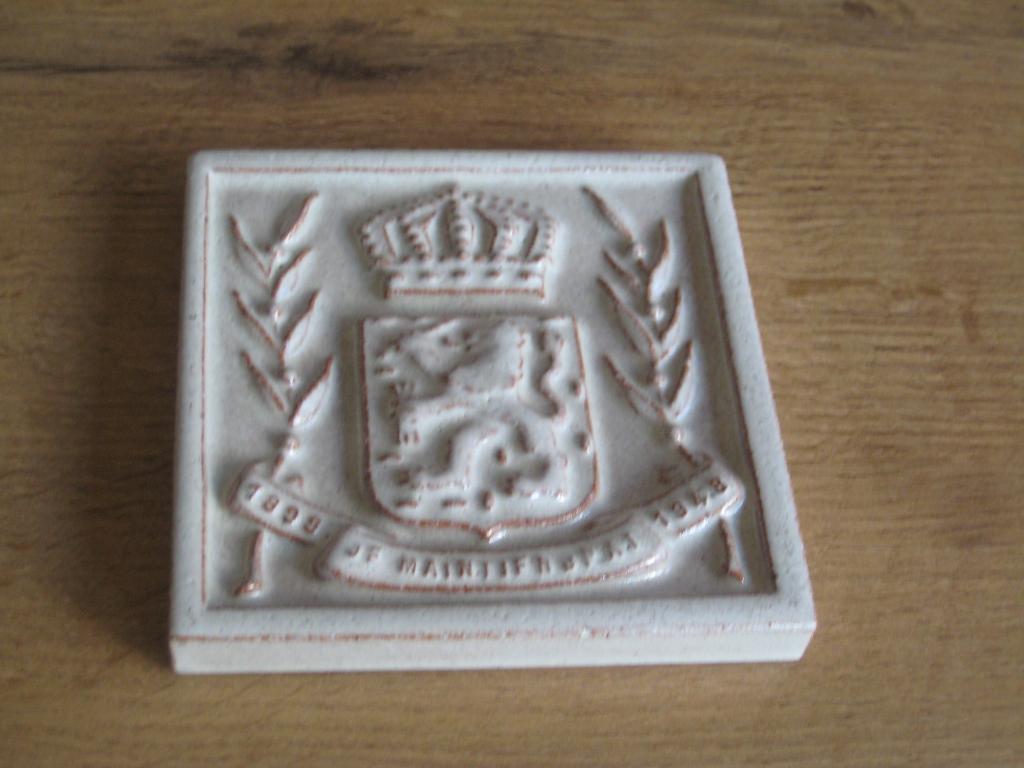 tegel westraven vrede munster kon. wilhelmina enz., Ophalen of Verzenden