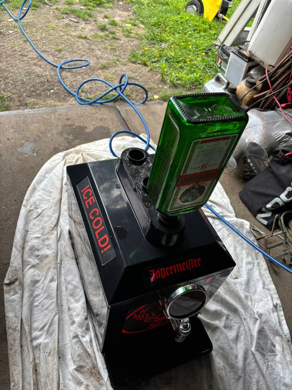 15 x Diverse jagermeister shot taps ijskoude shots, Ophalen, Gebruikt, Overige typen